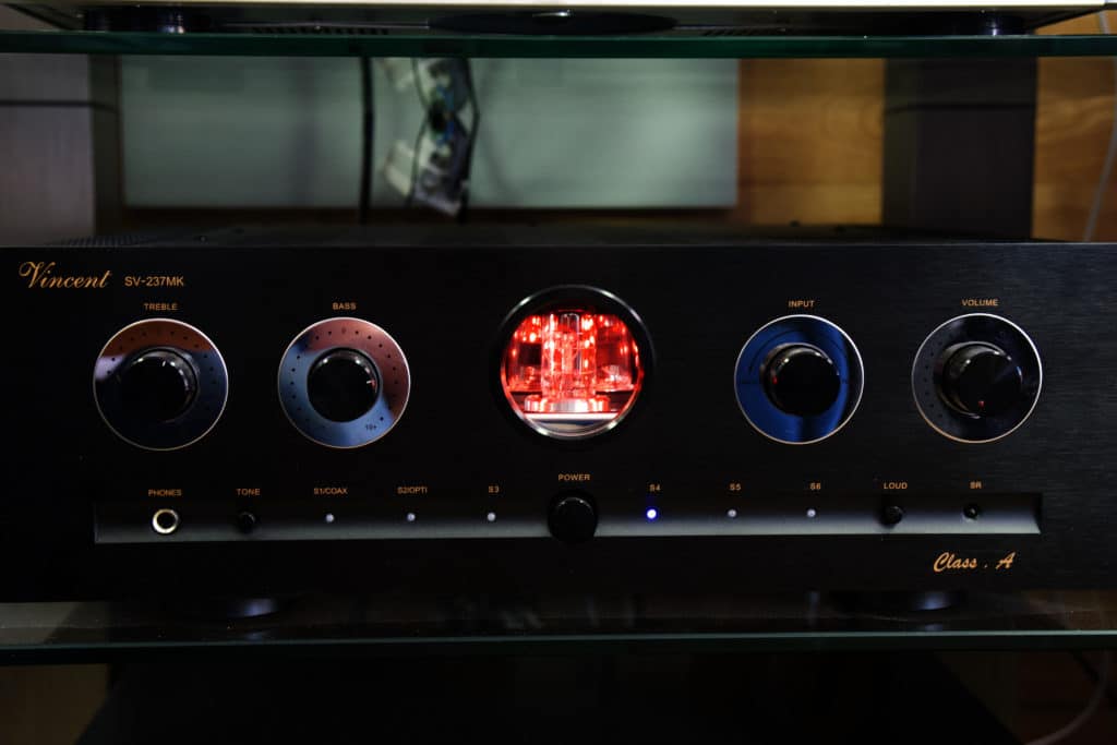Vincent SV-237MK hybrid integrated amplifier מגבר משולב