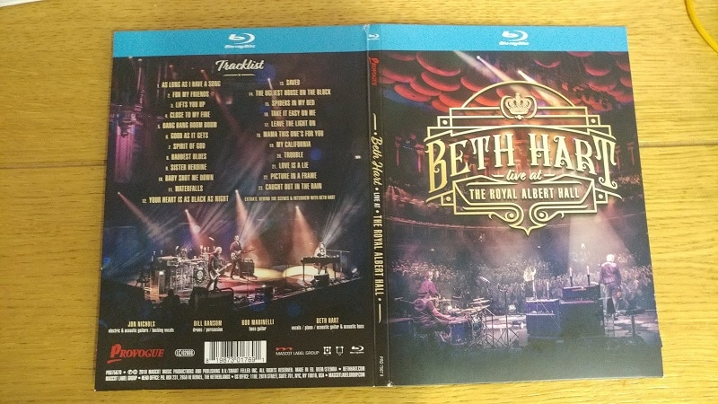 סקירה לבלוריי של ההופעה Beth Hart Live At The Royal Albert Hall