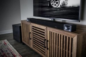 Klipsch-Cinema-600-best-sound-bar-dark-living-room