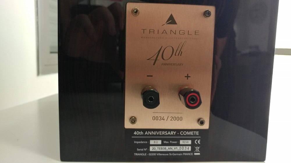 רמקולים מדפיים Triangle Comète 40th Anniversary