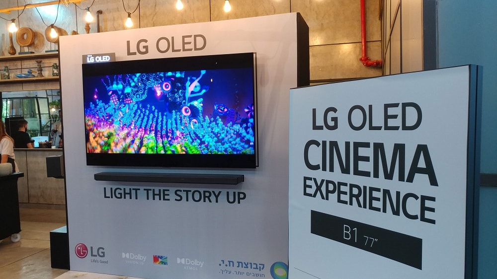 חברת LG משיקה בישראל את ליין מסכי הטלוויזיה החדש של החברה לשנת 21-22