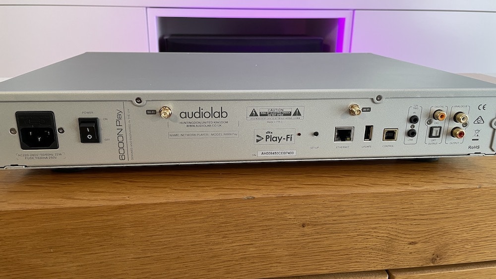 Audiolab 6000N Play & 6000A Play: פתיחת אריזה
