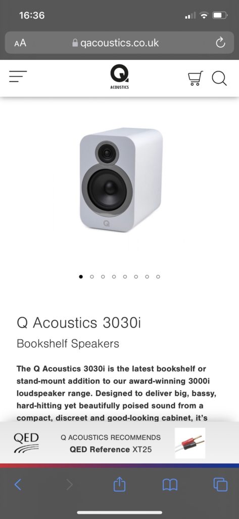 Q Acoustics 3030i - רמקול כניסה במבחן