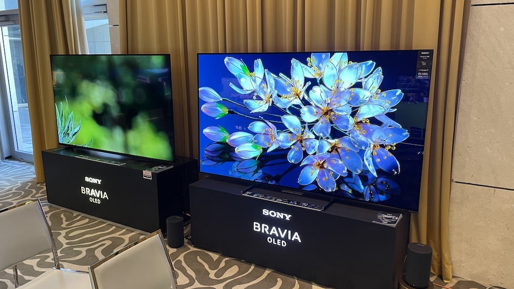 דגמי מסכי Sony Bravia החדשים לשנתון של 2023-2024.