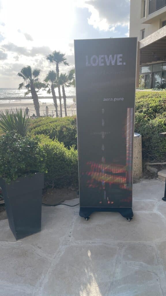 אירוע השקת המותג Loewe בישראל בייבוא Global Sound