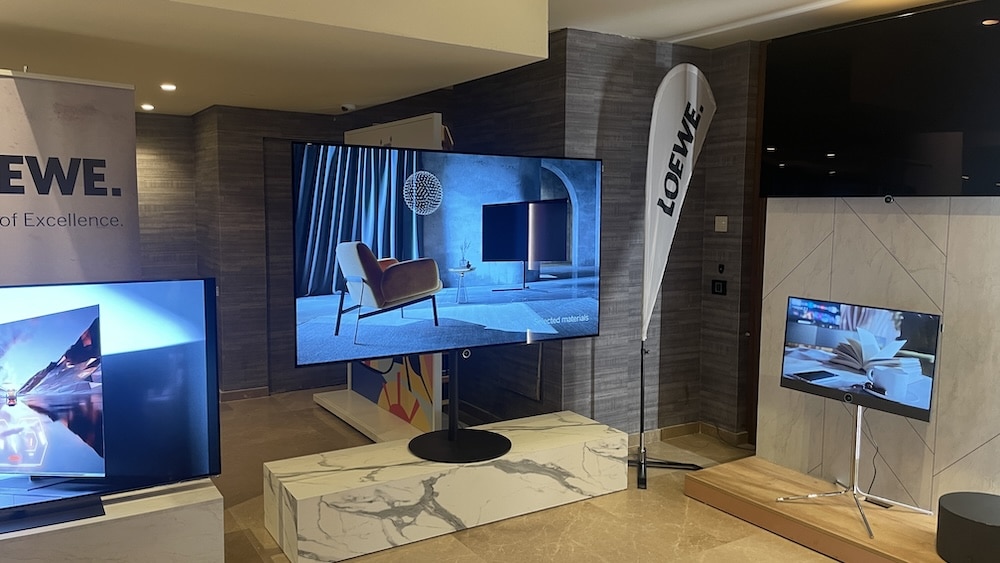 אירוע השקת המותג Loewe בישראל בייבוא Global Sound