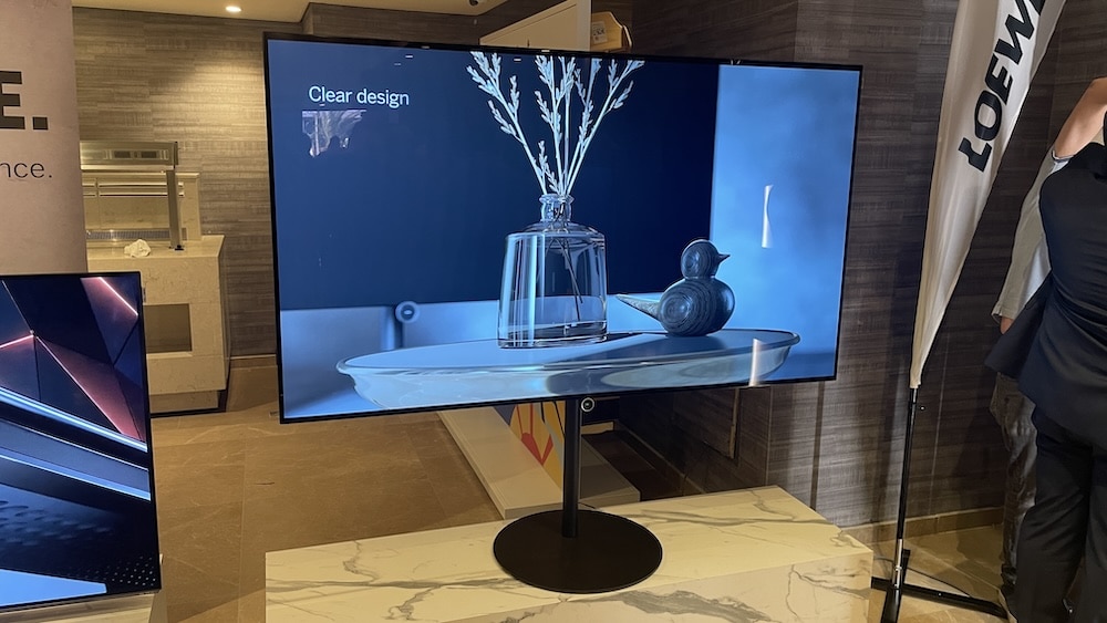 אירוע השקת המותג Loewe בישראל בייבוא Global Sound