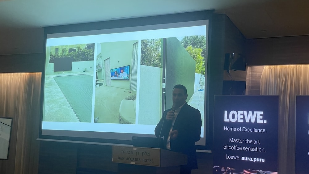 אירוע השקת המותג Loewe בישראל בייבוא Global Sound
