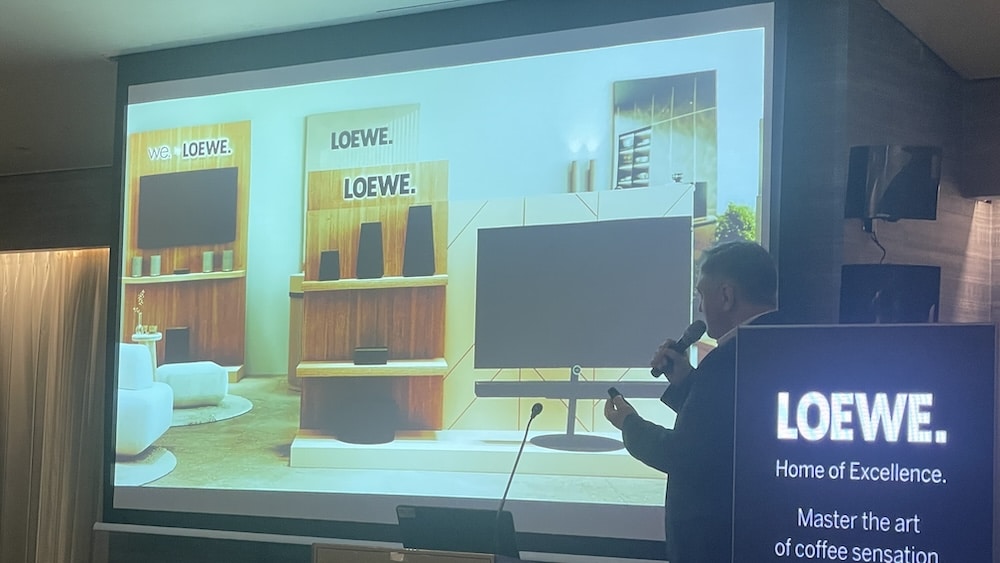 אירוע השקת המותג Loewe בישראל בייבוא Global Sound