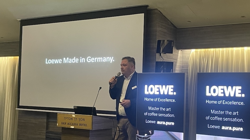אירוע השקת המותג Loewe בישראל בייבוא Global Sound