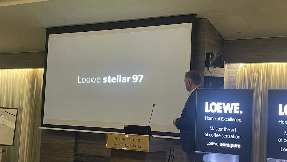 אירוע השקת המותג Loewe בישראל בייבוא Global Sound