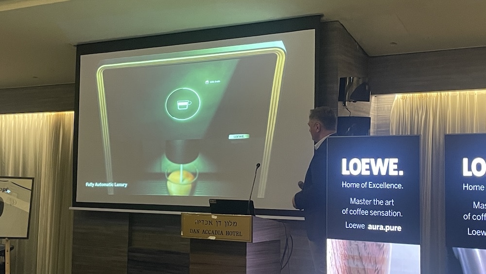 אירוע השקת המותג Loewe בישראל בייבוא Global Sound
