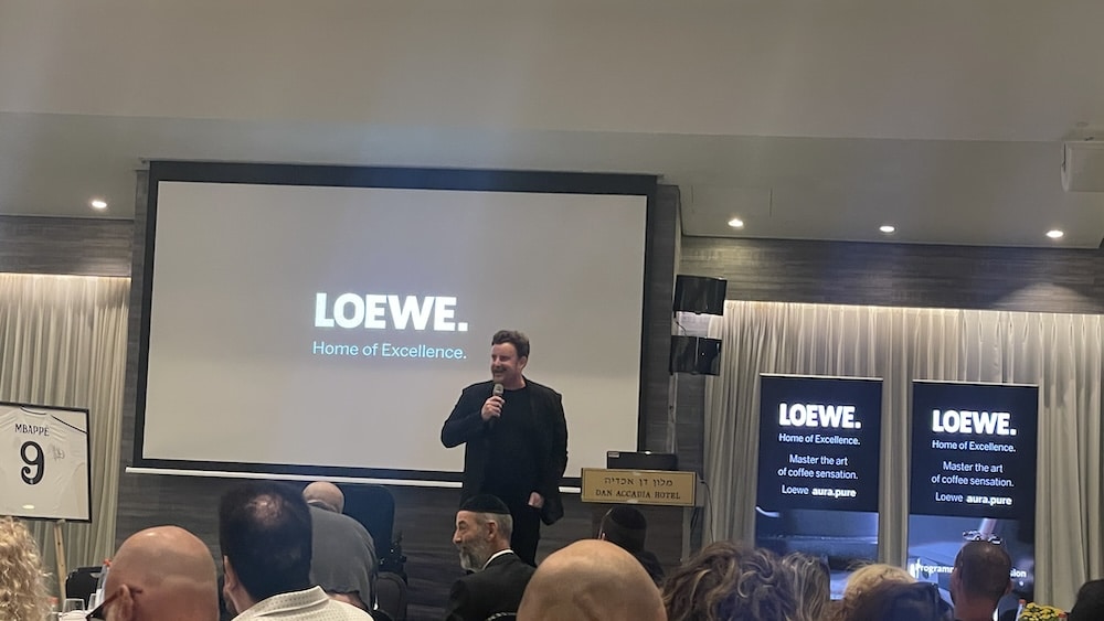 אירוע השקת המותג Loewe בישראל בייבוא Global Sound