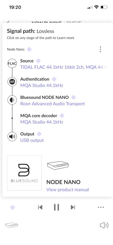 Bluesound Node Nano Roon