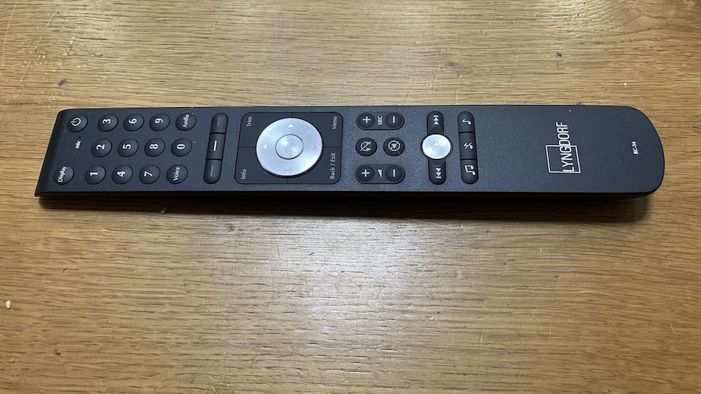 Lyngdorf TDAI-2210 שלט