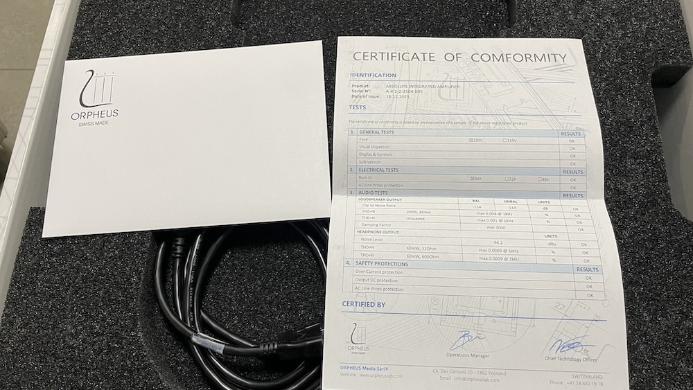 Orpheus Lab A Four I200